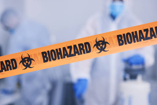Professional Blood Cleanup technician working in Plainfield, NH